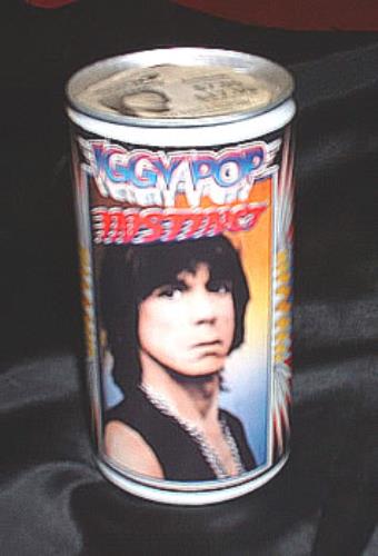 Iggy Pop Instinct - can US Promo memorabilia (204512) PROMO CAN